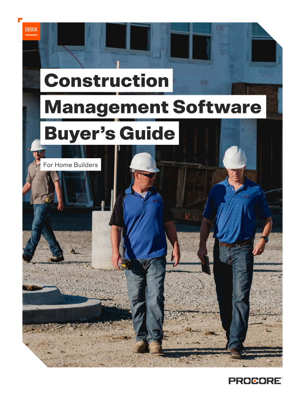 Construction Management Software Buyer's Guide for Home Builders preview