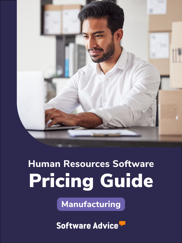 Human Resources Software Pricing Guide: Manufacturing preview